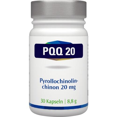 PQQ 20 mg Pyrolloquinolinequinone veggie capsules