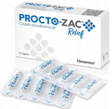 Procto-Zac Relief x 10 rectal suppositories