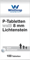 P TABLETS white 8 mm UK