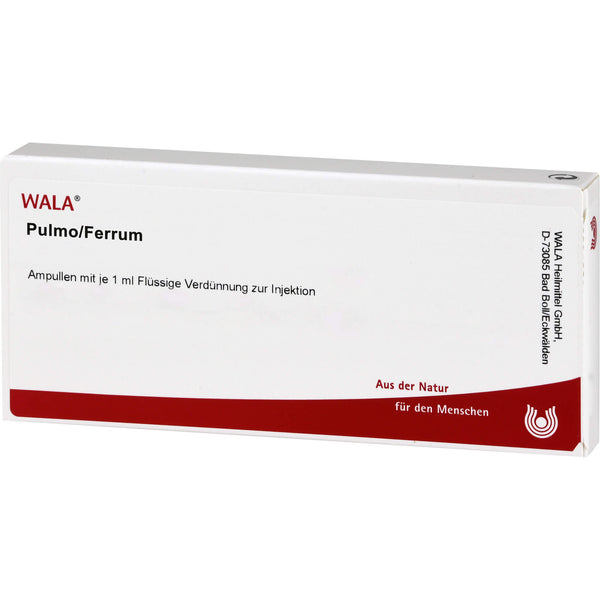 PULMO, FERRUM ampoules