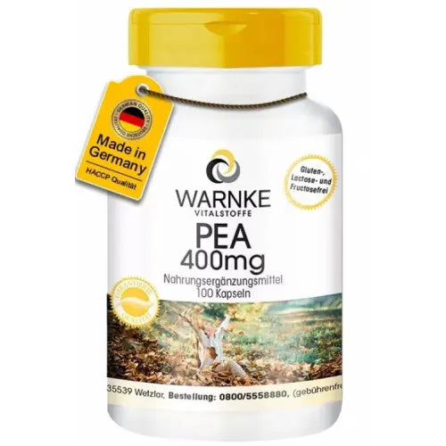 Palmitoylethanolamide PEA 400 mg Capsules 100