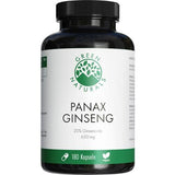 Panax Ginseng high-dose vegan capsules 180 count