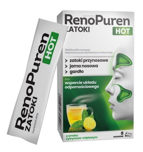 Paranasal sinuses, nasal cavity, and throat, RenoPuren Sinuses HOT