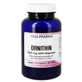 Peak hgh levels ORNITHINE 400 mg GPH Capsules
