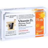 Vitamin D3 75 μg Pharma Nord D-Pearls Capsules 120 count