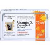 Vitamin D3 75 μg Pharma Nord D-Pearls Capsules 120 count
