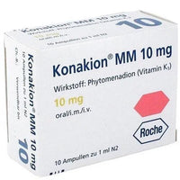 Phytomenadione, KONAKION MM 10 mg solution UK