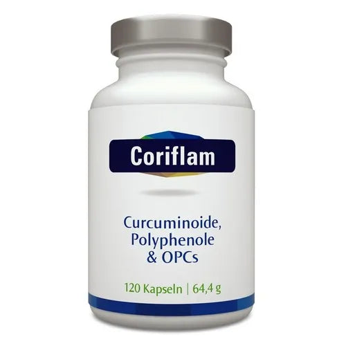 Plant extracts and polyphenols, CORIFLAM capsules