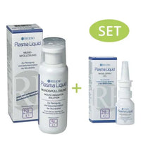 Plasma Liquid Set (nasal spray gel + mouthwash solution) 1 piece