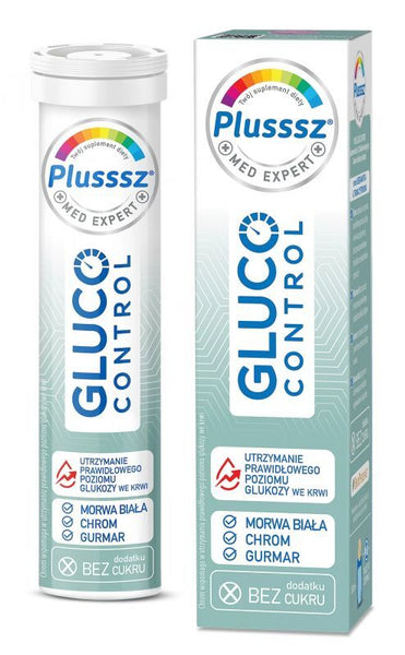 Plusssz Gluco Control 20 effervescent tablets