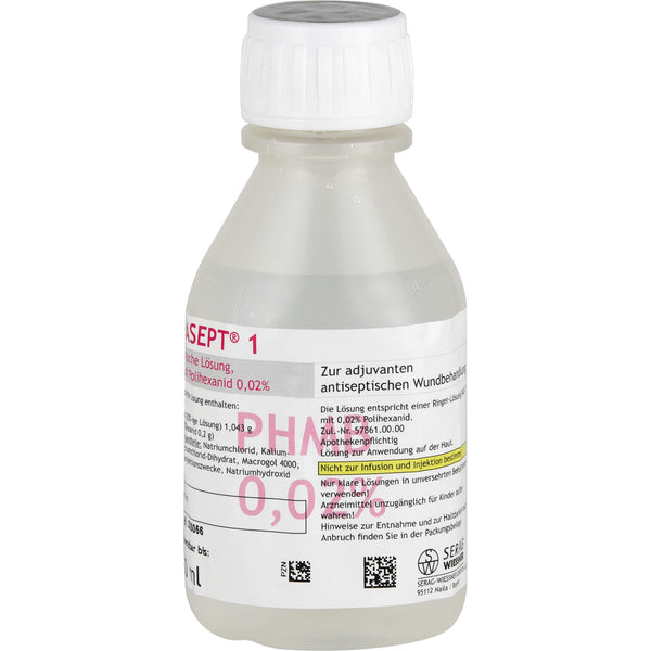 Polihexanide, antiseptic treatment of wounds, SERASEPT 1 Solution UK