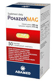 Potazek Mag x 50 capsules, magnesium supplements