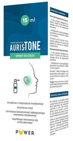 Powder Auristone ear spray 15 ml