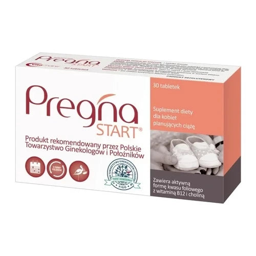 Pregna START x 30 tablets, pregnacare vitamins