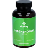 Pregnenolone 50 mg high-dose capsules, 120 count