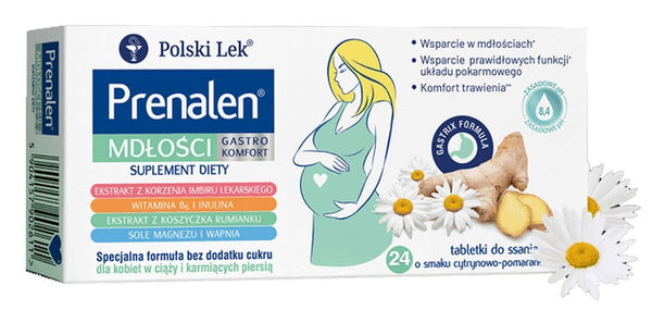 Prenalen Nausea Gastro Comfort 24 lozenges