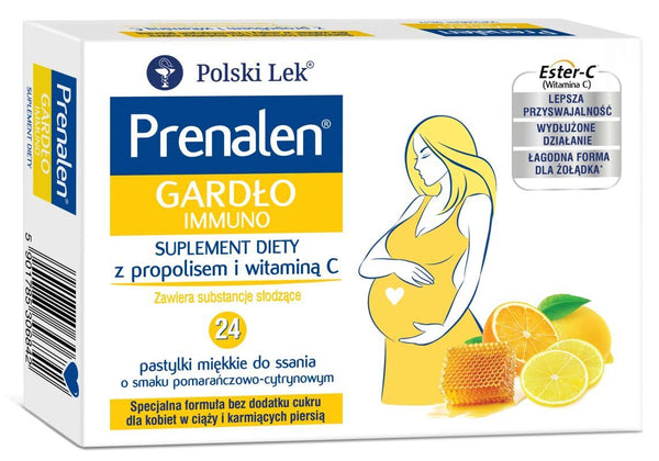 Prenalen Throat Immuno 24 lozenges