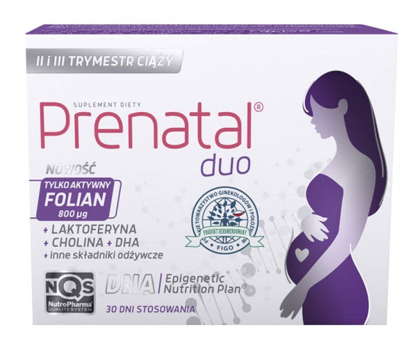 Prenatal DUO 30 hard capsules + 60 gelatin capsules