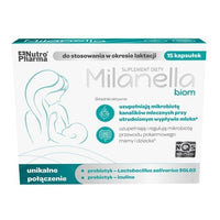 Probiotic and a prebiotic, Milanella Biom