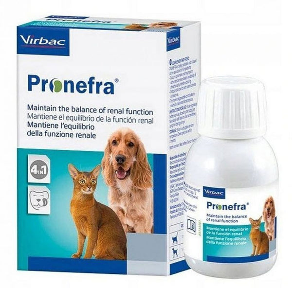 Pronefra Preparation supporting kidney functions for dogs and cats oral suspension