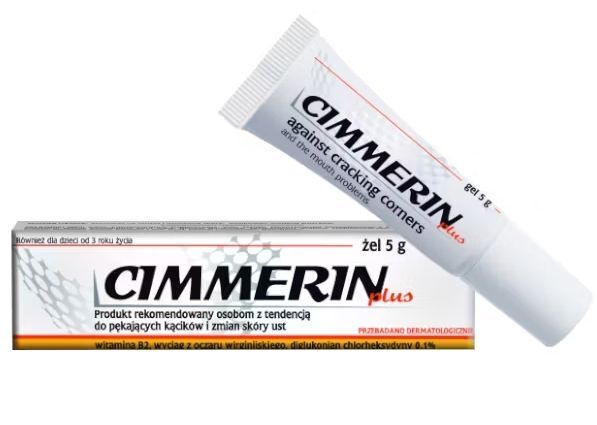 Protection of the lips and corners of the mouth, Cimmerin Plus Gel