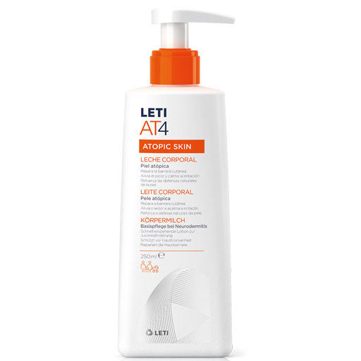 Protects against skin dryness, LETI AT4 Body Milk