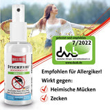 Protects against mosquitoes, ticks and horseflies BALLISTOL Sting-Free Sensitive Spray