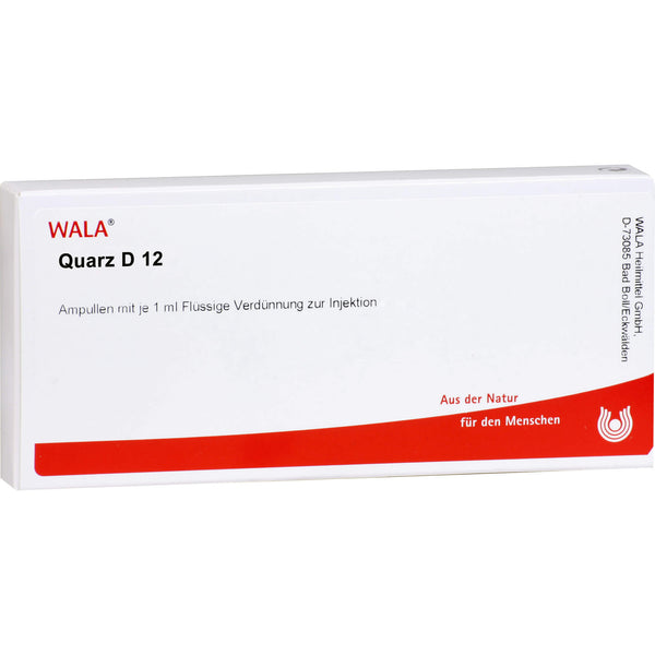 QUARTZ D 12 ampoules