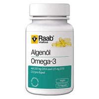 RAAB Vitalfood Algae Oil Omega-3 Capsules