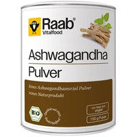 RAAB Vitalfood Ashwagandha powder organic