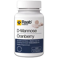 RAAB Vitalfood D-Mannose-Cranberry Lozenges