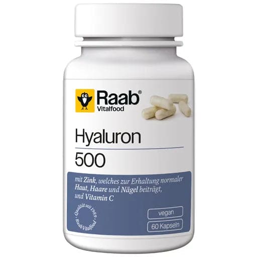 RAAB Vitalfood Hyaluron 500 capsules