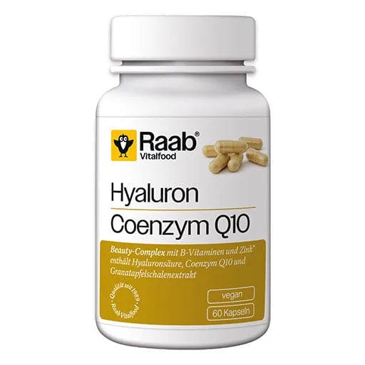 RAAB Vitalfood Hyaluron Coenzyme Q10 Capsules