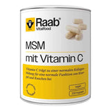 RAAB Vitalfood MSM with Vitamin C Capsules