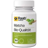 RAAB Vitalfood Matcha Organic Capsules