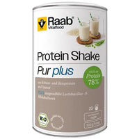 RAAB Vitalfood Protein Shake pure plus organic powder