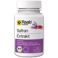 RAAB Vitalfood Saffron Extract Organic Capsules