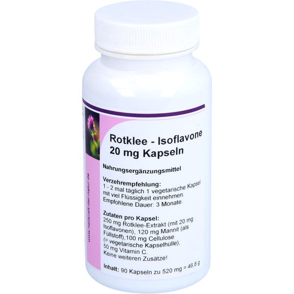 RED CLOVER ISOFLAVONE 20 mg Capsules