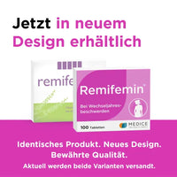 REMIFEMIN cimicifuga racemosa, menopausal symptoms