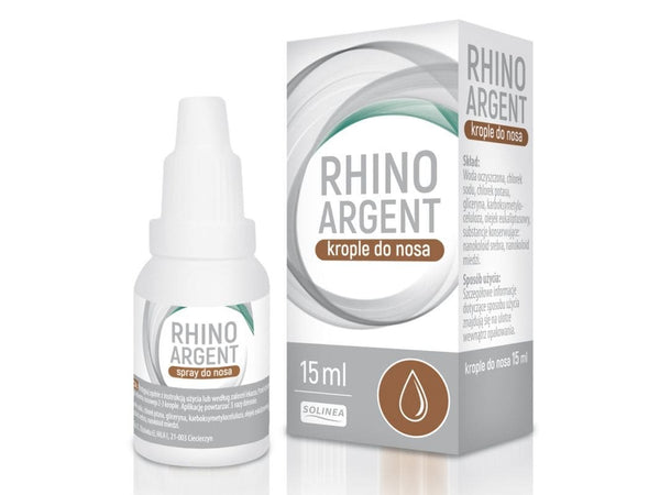 RHINOARGENT nose drops 15ml, nosode drops