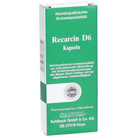 Recarcin D6 = weak (Bacillus firmus D6) capsules UK