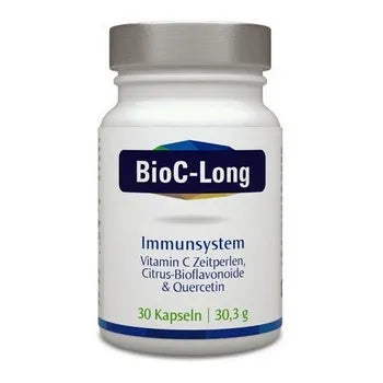 Reduction of fatigue, BIOC-LONG Vit.C retard bioflavonoids Quercetine Immunesystem