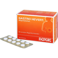 Relief from stomach cramps, Gastro-Hevert stomach tablets
