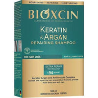 Repair of damaged hair, BIOXCIN Repairing Shampoo Keratin & Argan