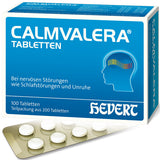 Restlessness, stress and sleep disorders CALMVALERA