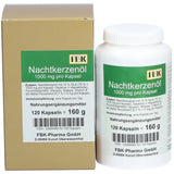 Rheumatism, neurodermatitis, hay fever, Evening primrose oil 1000 capsules 120 pieces
