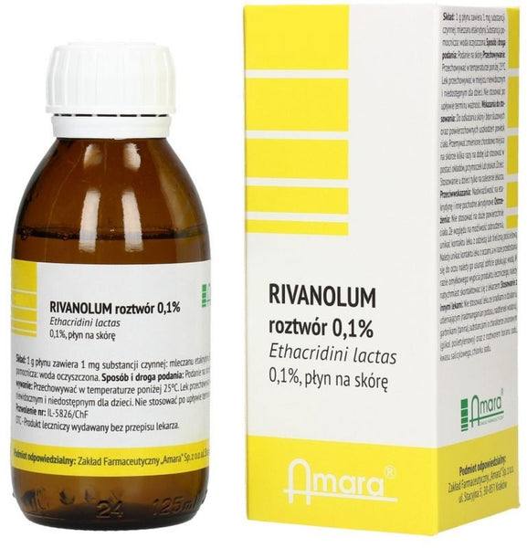 Rivanolum 0.1% liquid for skin