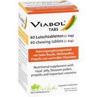 Royal jelly, pollen, propolis, VIABOL Tabs lozenges