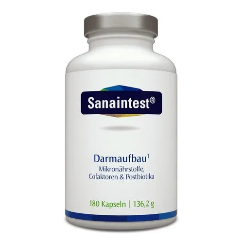 SANAINTEST intestinal structure Glutamine Lecithine SCFA Humin