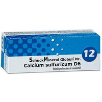 SCHUCKMINERAL Globules 12 Calcium sulfuricum D6 UK